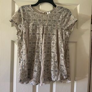 Cute short sleeve blouse